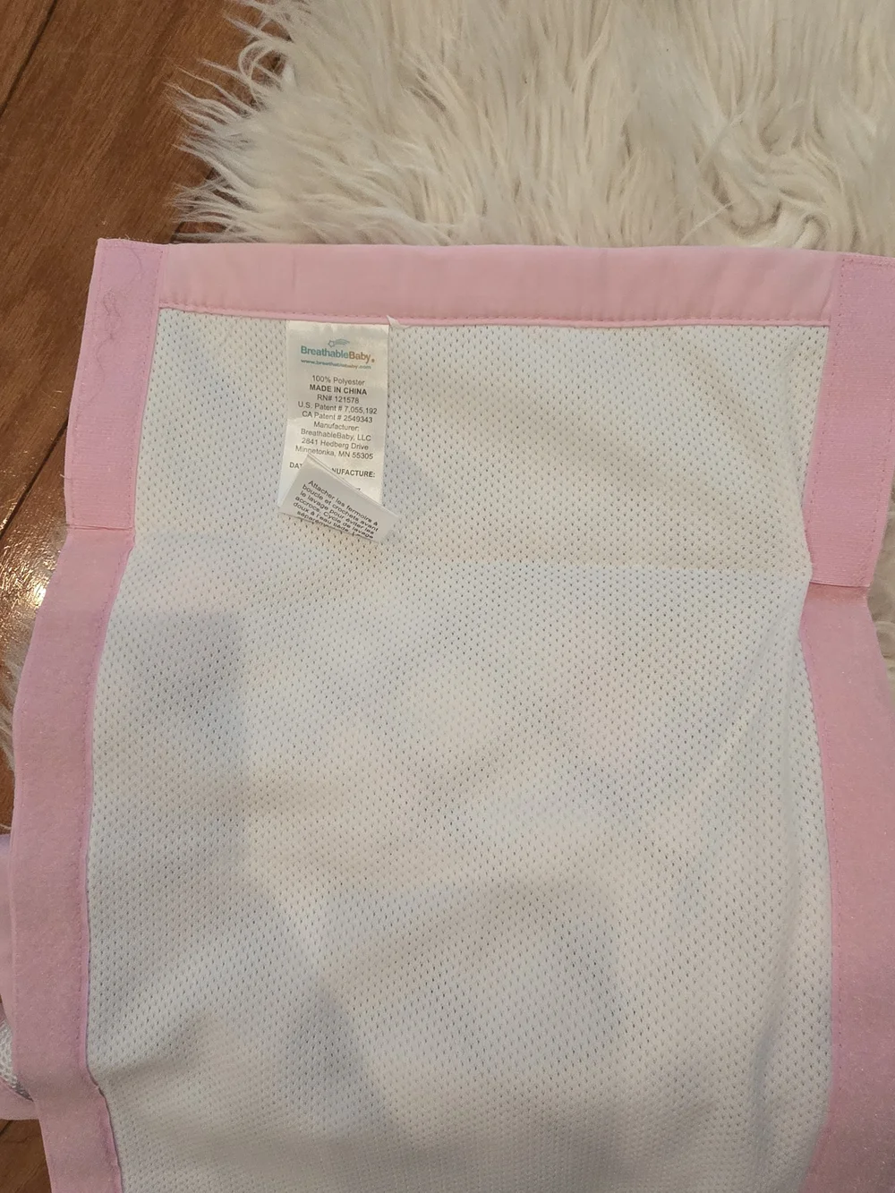 Pink & Grey Pattern Baby Linens